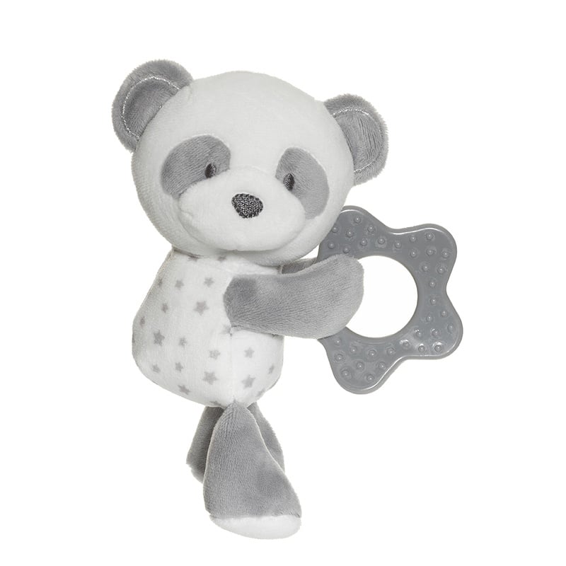 Fresh Kid Panda! Panda! Bitleksak med Skallra Grå
