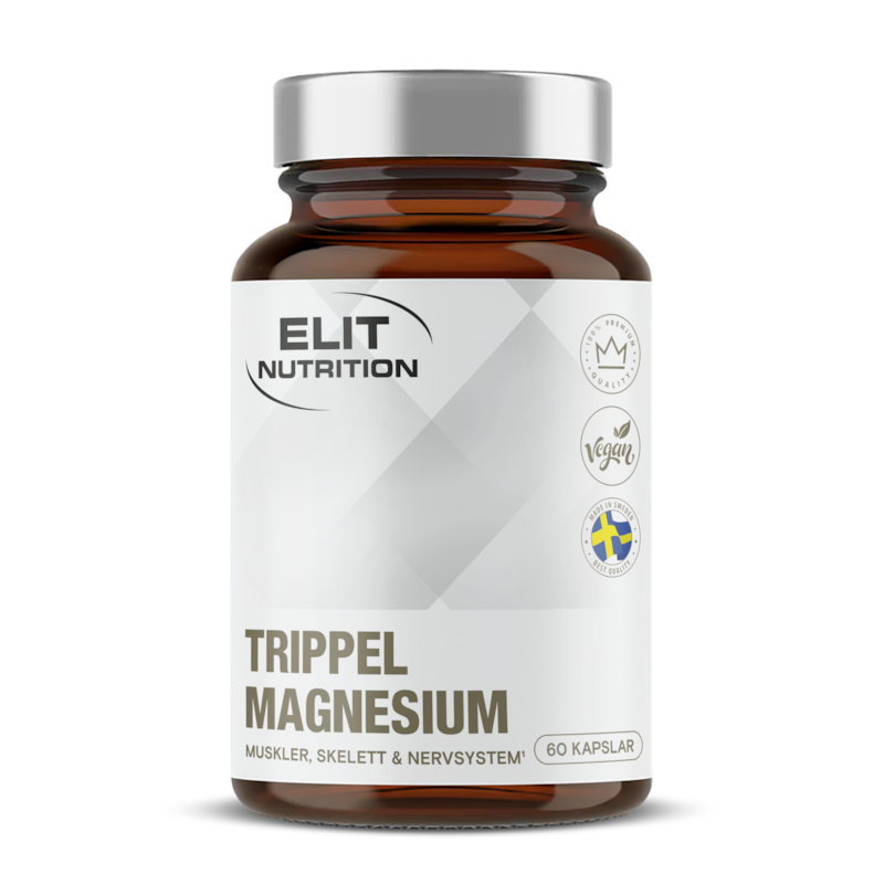 Elit Nutrition Trippel Magnesium 60 kapslar