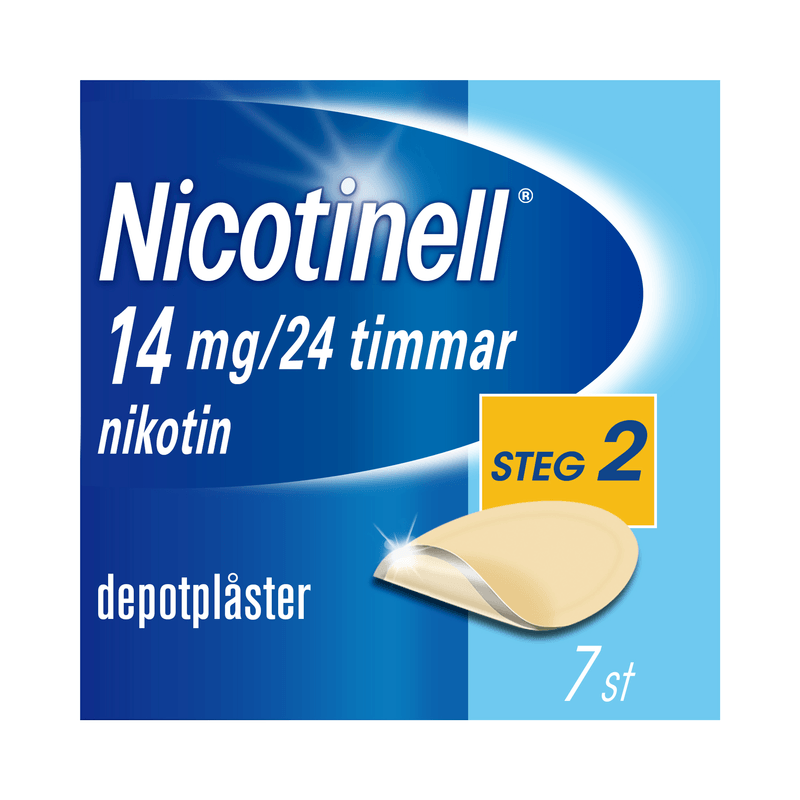 Nicotinell depotplåster 14 mg/24 timmar 7 st