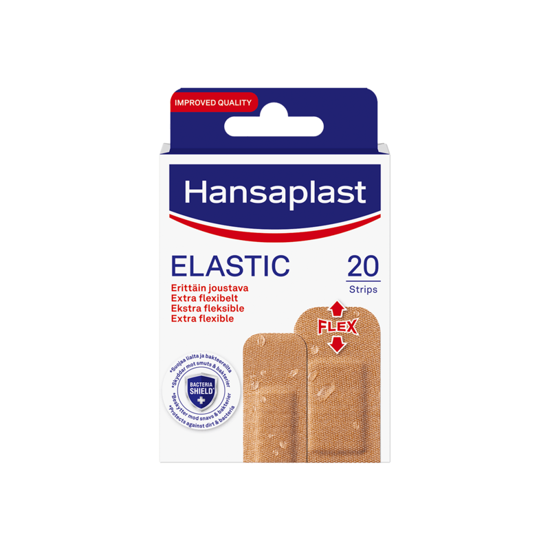 Hansaplast Elastic Plåster 20 st