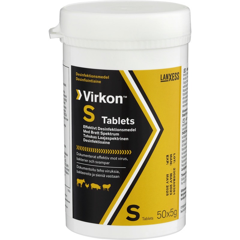 Virkon S Tabletter 50×5 g