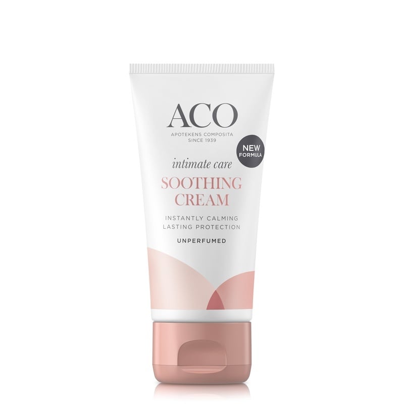 Köp 2 få 30% | ACO Intimate Care Soothing Cream Parfymfri 50 ml