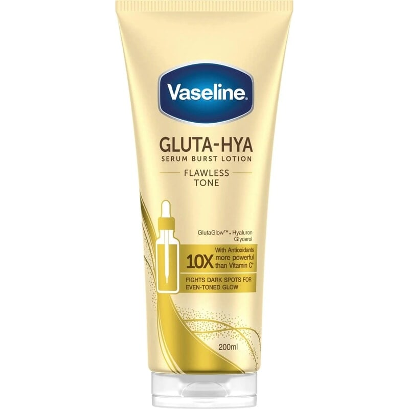 Vaseline Gluta Hya Flawless Glow Body Serum 200 ml