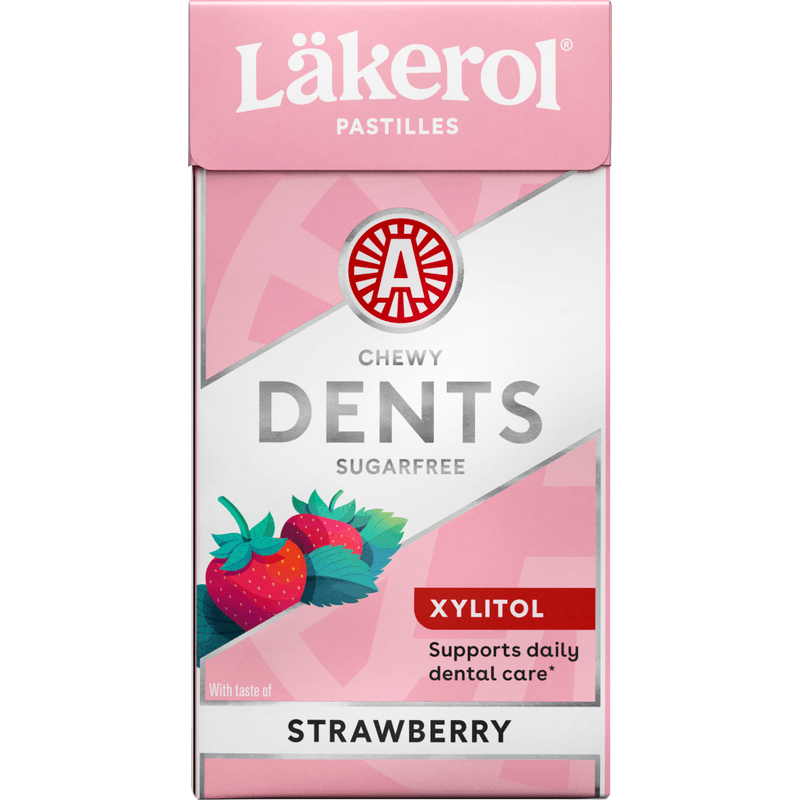 Läkerol Dents Strawberry 36 g