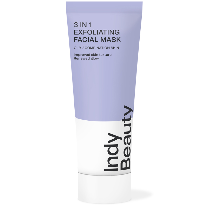 Indy Beauty 3 In 1 Exfoliating Facial Mask 75 ml