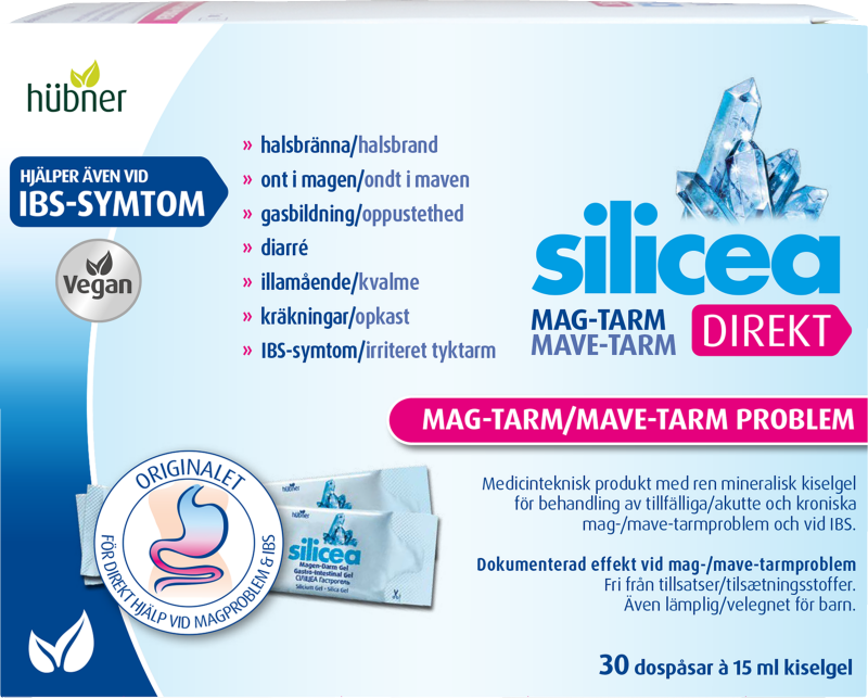 Silicea Mag-Tarm Direkt 30 st