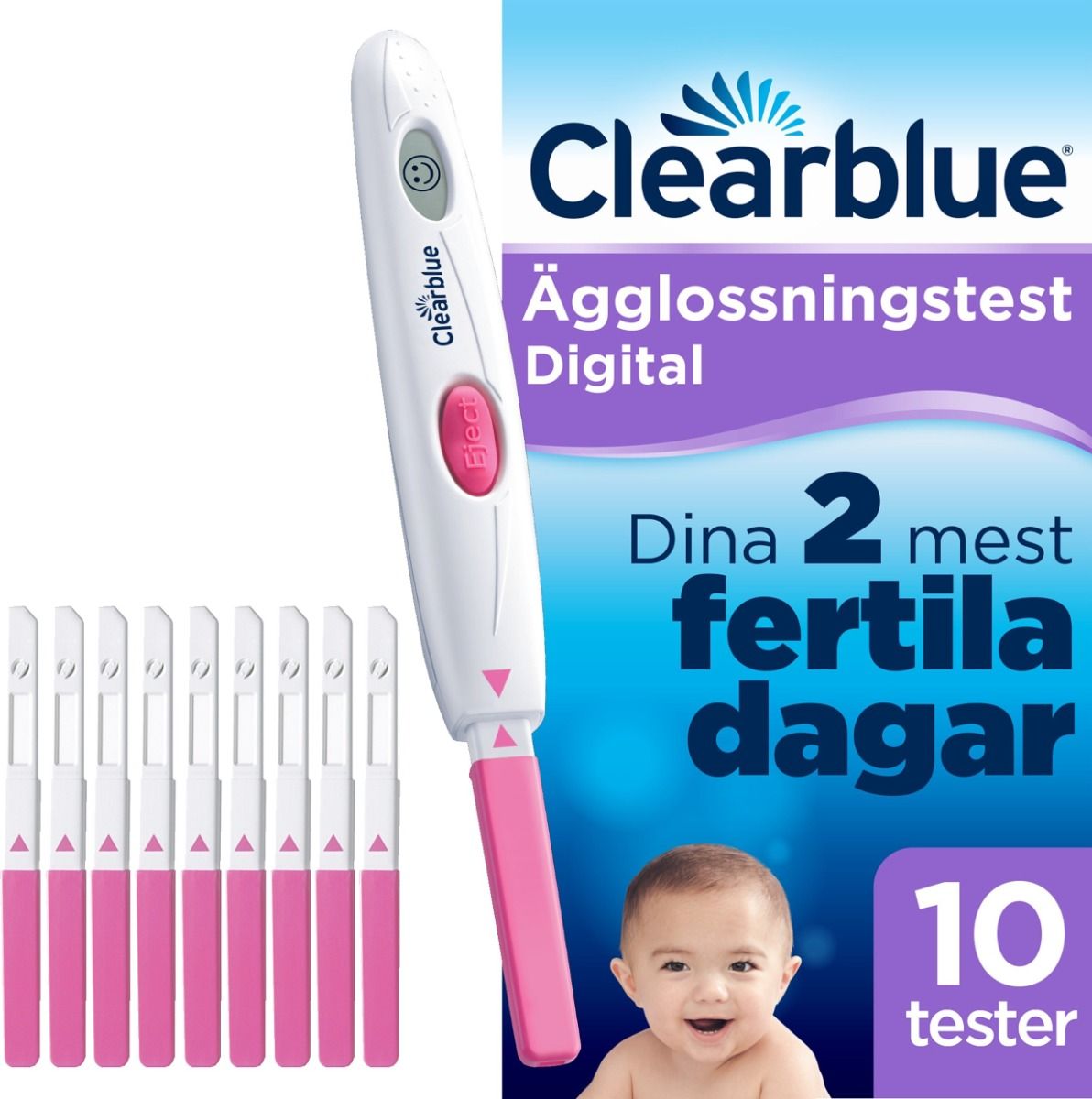 Clearblue Digital Ägglossningstest 10 st