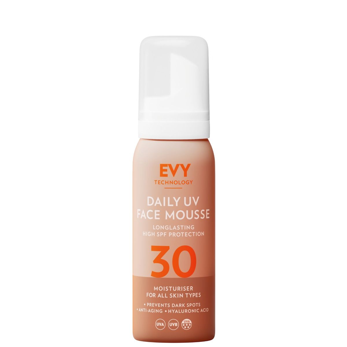 Evy Daily UV Face Mousse SPF 30 75 ml