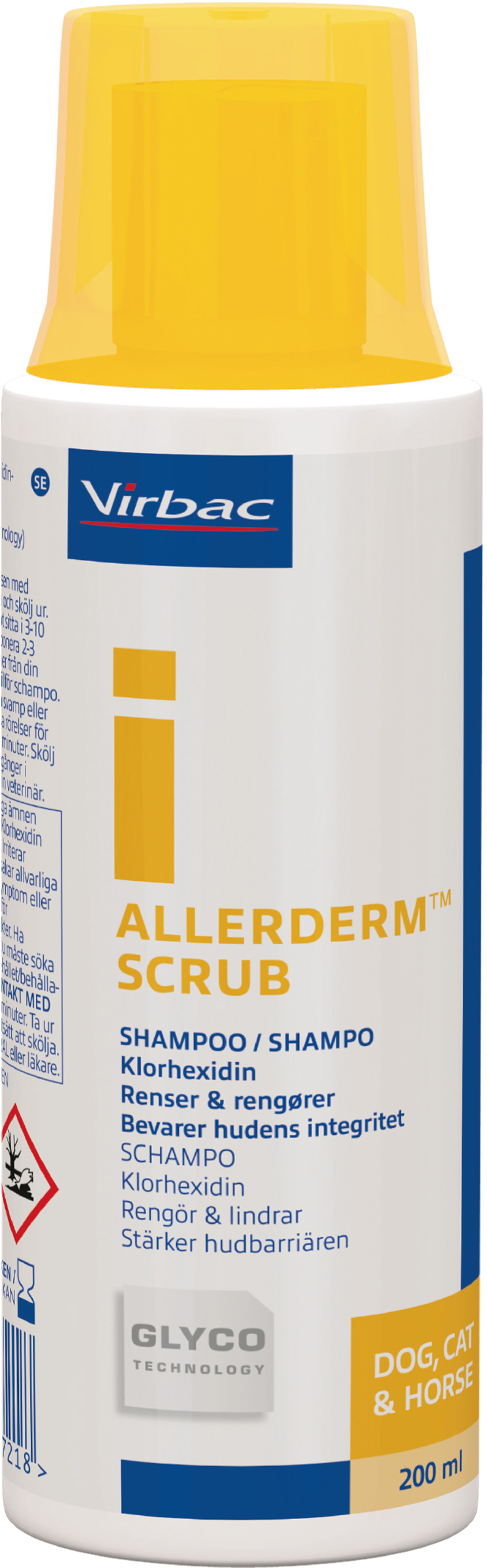 Virbac Allerderm Scrub shampoo 250 ml