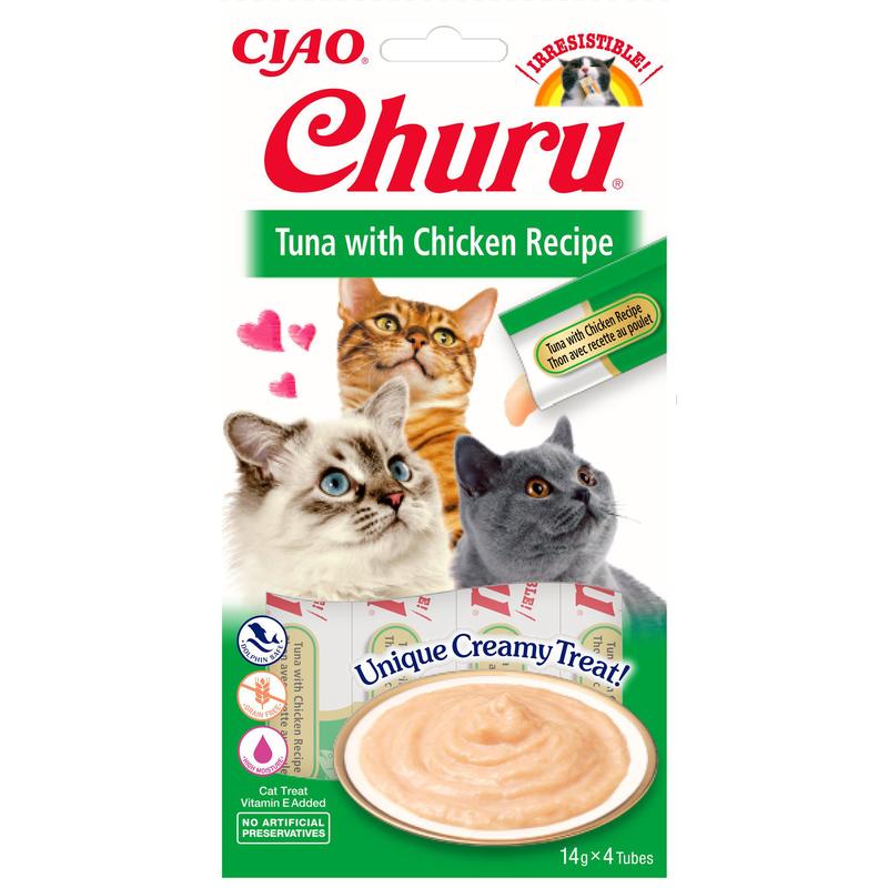 Churu Cat Tuna with Chicken 4 st