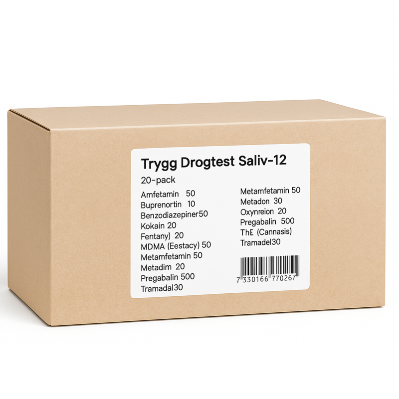 Trygg Drogtest Saliv-12 20 st