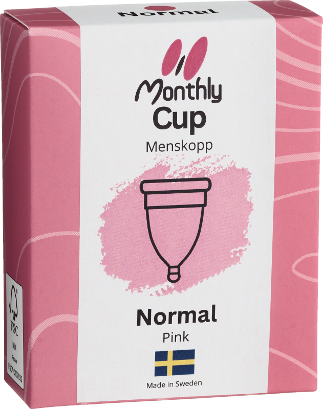 MonthlyCup Menskopp Normal Pink Topaz