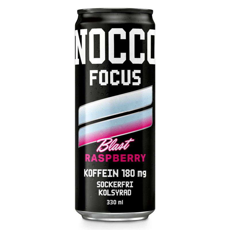 NOCCO FOCUS 3 Raspberry Blast 33cl