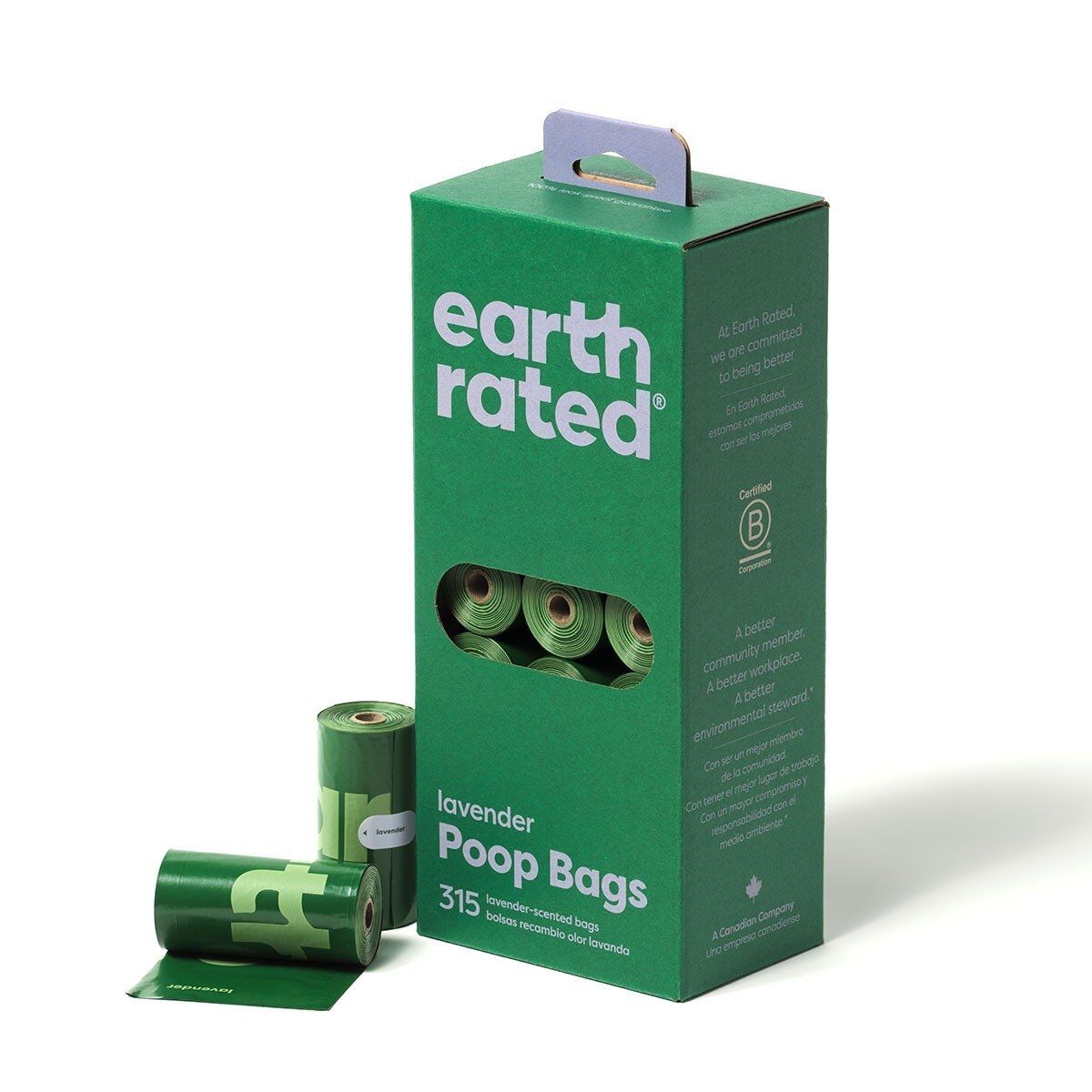 Earth Rated Hundbajspåsar Refill Lavendel 21 x 15 st