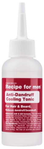 Recipe for men Anti-Dandruff Tonic for Hair & Beard 100 ml