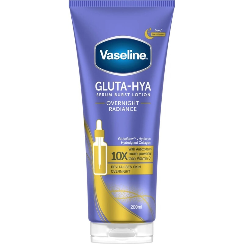 Vaseline Gluta Hya Overnight Radiance Body Serum 200 ml